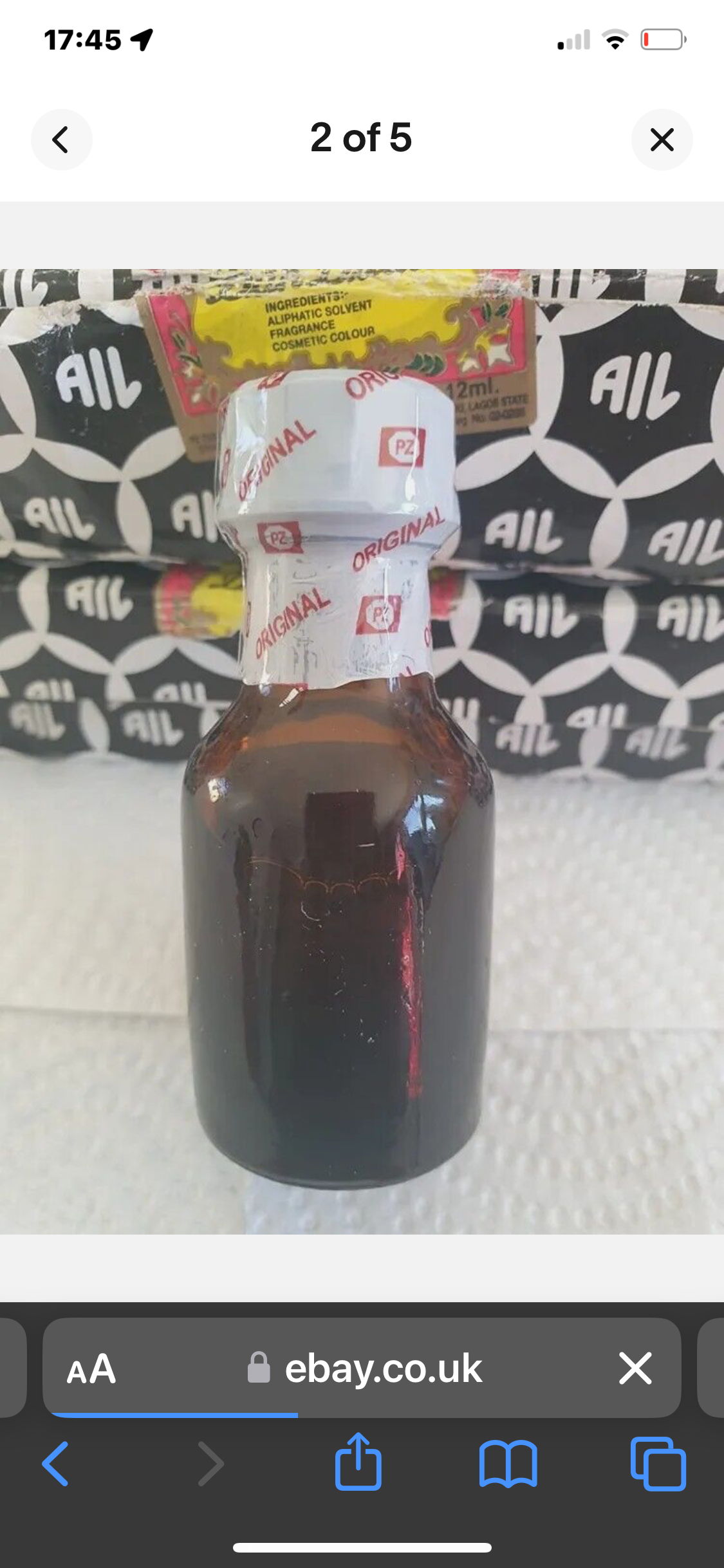 Dan Duala Spiritual Perfume. Effective & Original. 6 x 12ml Bottles
