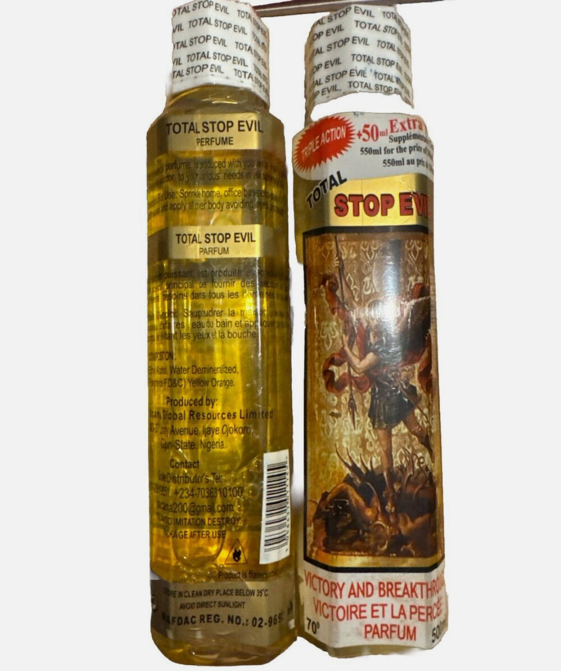 STOP EVIL SPIRITUAL PERFUME 250ML - 550ML