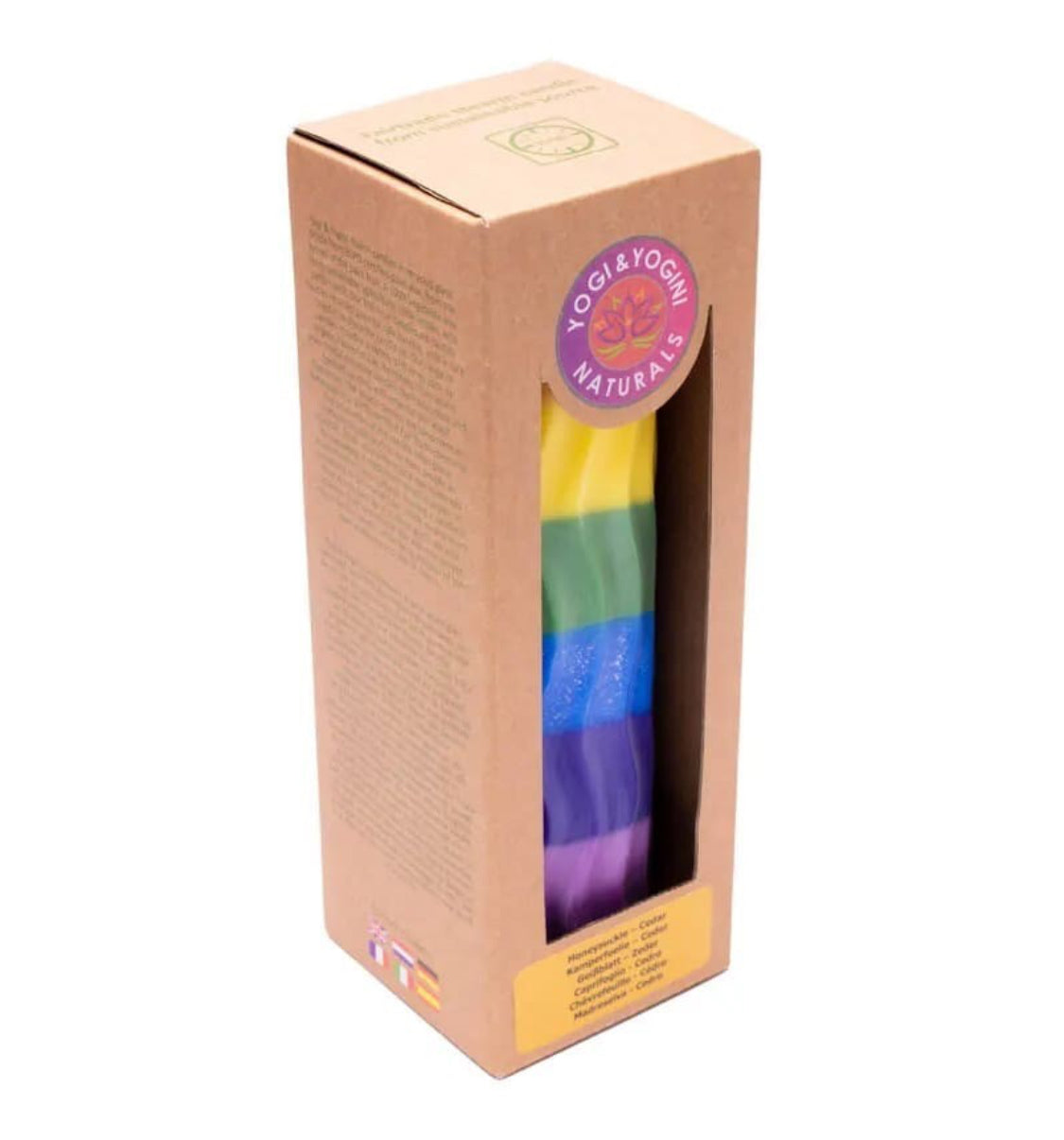 Scented Candle Rainbow Waves (100 Hours)