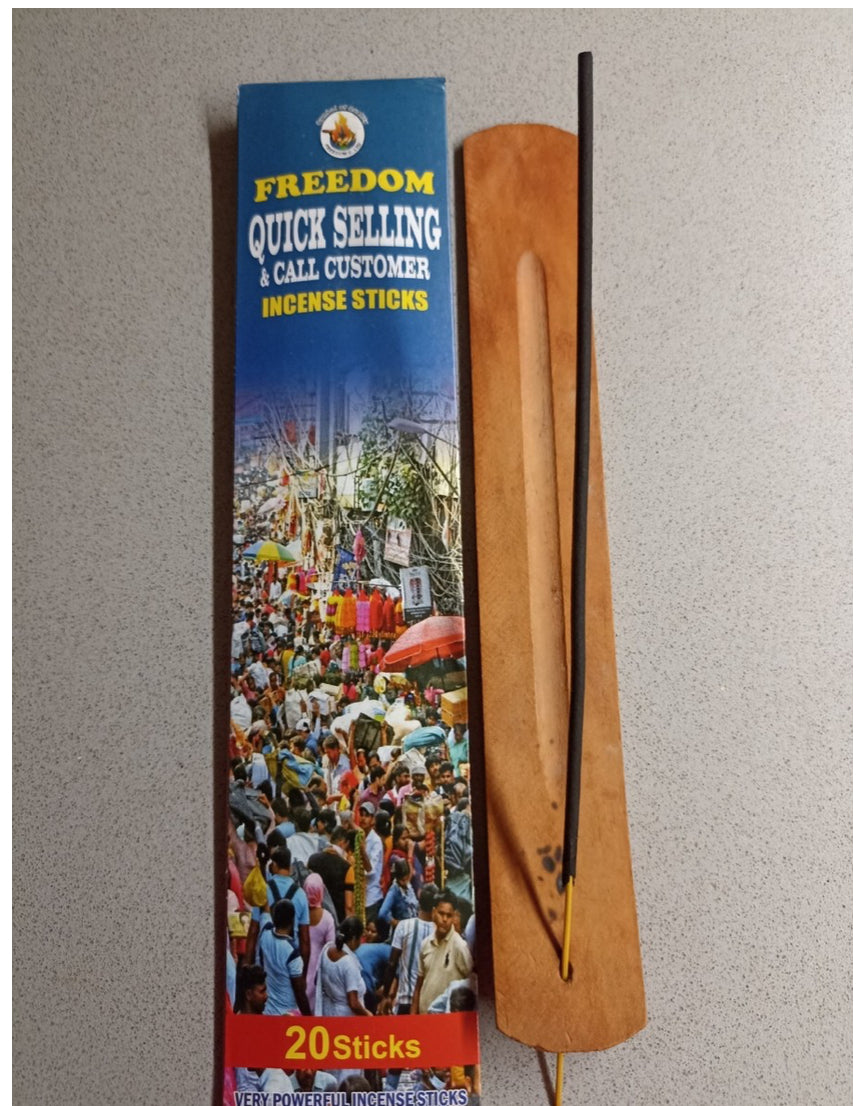 Freedom QUICK SELLING & CALL CUSTOMERS Incense Sticks - Pack of 20 Sticks