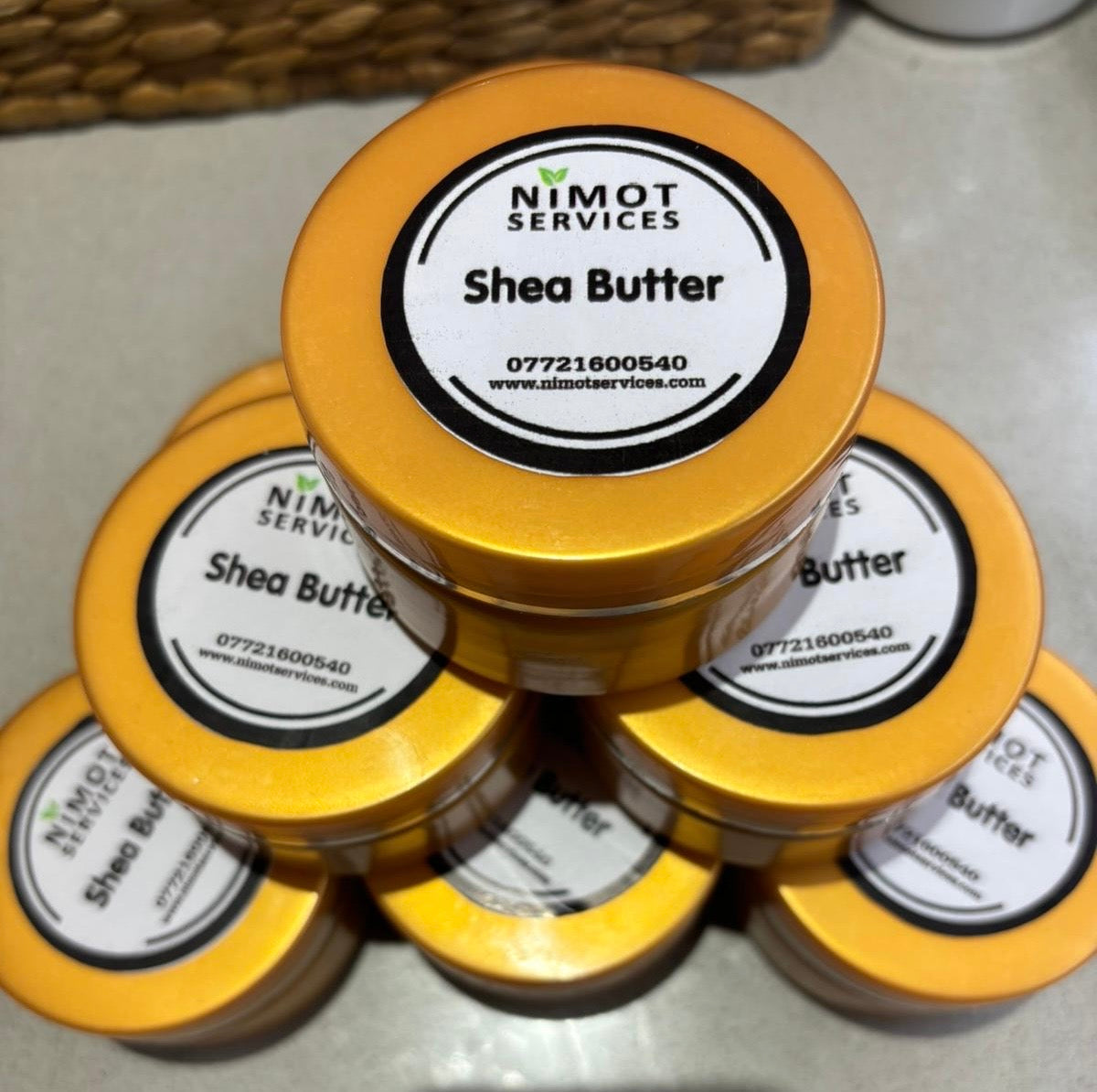 100% PURE ORGANIC SHEA BUTTER NATURAL MOISTURISER - 1KG, 3.5KG