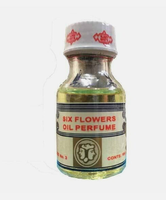 Six Flower Oil Perfume. Mercy & Good luck perfume @ £10.00