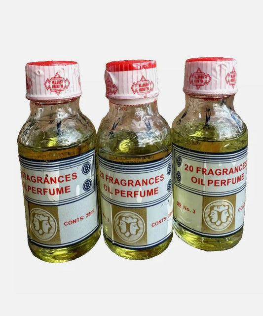 20 Fragrances Oil Perfume SPIRITUAL OIL PERFUME 28ml STRONGER THAN 6 FLOWERS