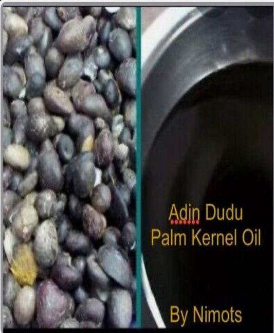 Organic Palm Kernel Oil Black Oil Adin Dudu Ude Aki 500 ml From Nigeria