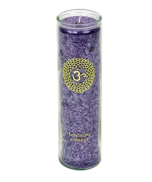 Aromatic Candle Stearin 7th Chakra - (100 Hours)