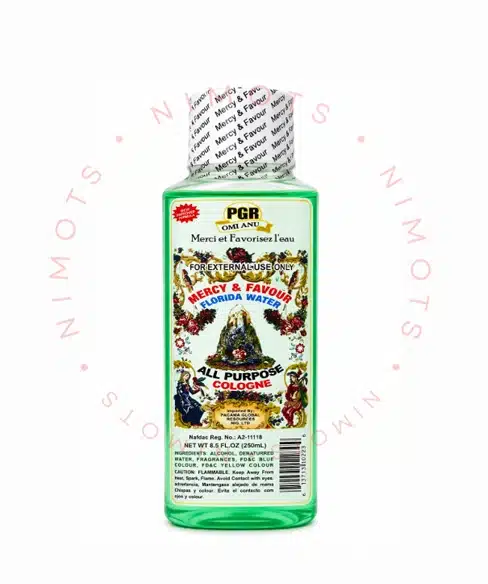 Mercy and Favour Florida Water Spiritual Perfume bottle