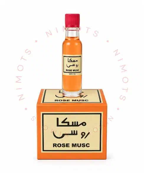 Rose Musk Spiritual Perfume Oil 4ml bottle