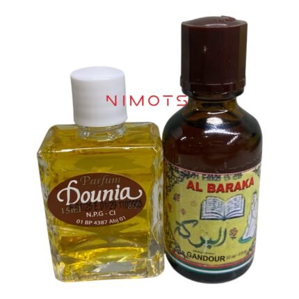 Al Baraka Perfume Oil & Dounia Perfume Oil - 2pcs Set Original